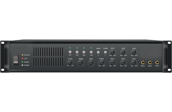 EMX系列 带四分区合并式功放